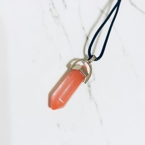 Coral Moonstone Choker🌛